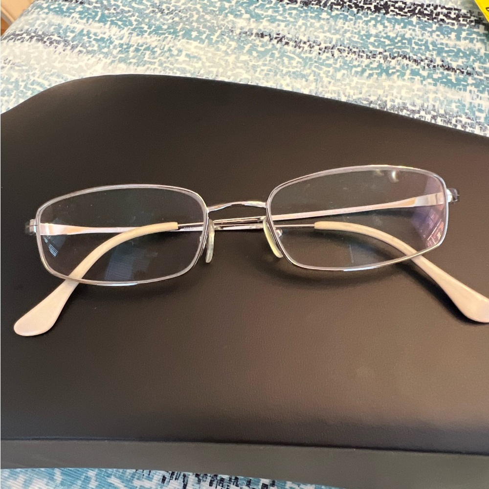 ray ban titanium rb 8611 1000 54 18 145 glasses frames - Picture 3 of 13